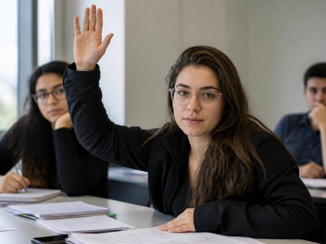 Grupo reduzido em volta da mesa, lendo folhas impressas com posições em disputa